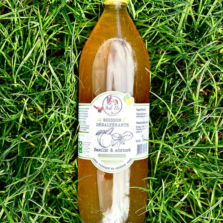 Mat & elo - Wholesale Fruit Juice - “Basil and Apricot” Drink - 1 Liter1