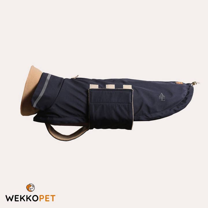 (SET OF 6) High-Quality Dog Extreme Weather Coat-Royal Blue - Perfect Dog Lover Gift - WEKKOPET Boutique Rain Coat for wholesale by WEKKOPET