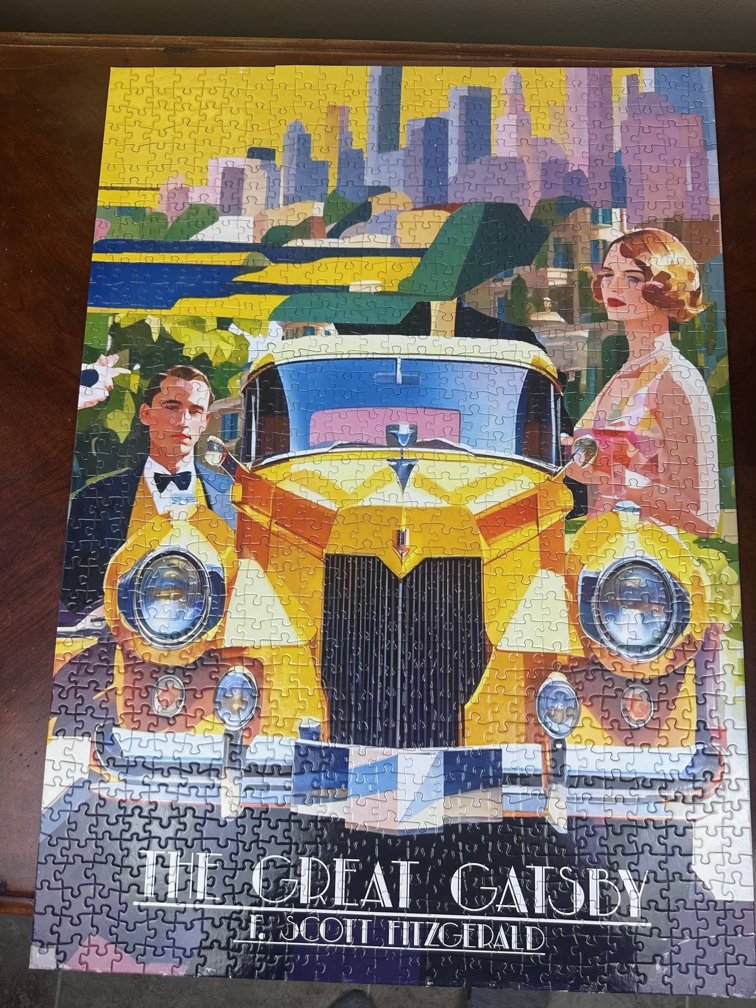 Bookworm Puzzle - Wholesale Puzzle - Adult - The Great Gatsby 1000 Piece Puzzle Gift3