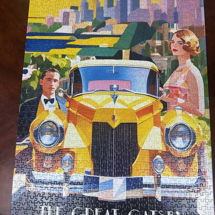 Bookworm Puzzle - Wholesale Puzzle - Adult - The Great Gatsby 1000 Piece Puzzle Gift3
