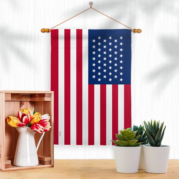 Two Group Flag Co - Wholesale Flag - Flag United States 1896–1908 Old Glory Usa Garden House2