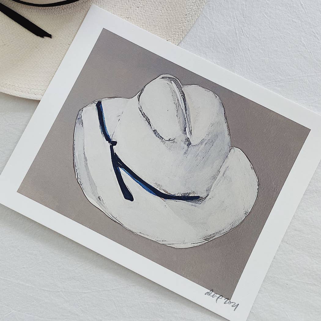 ALEX'S - Wholesale Art Print - Cowboy Hat Print4