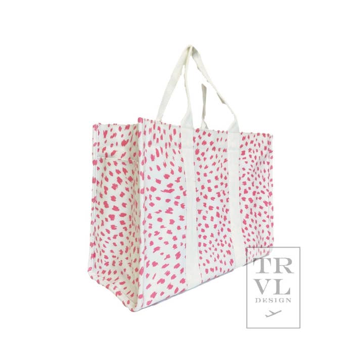 Spot on! Large Tote - Spot Pink *trvl Deal for wholesale on Faire2