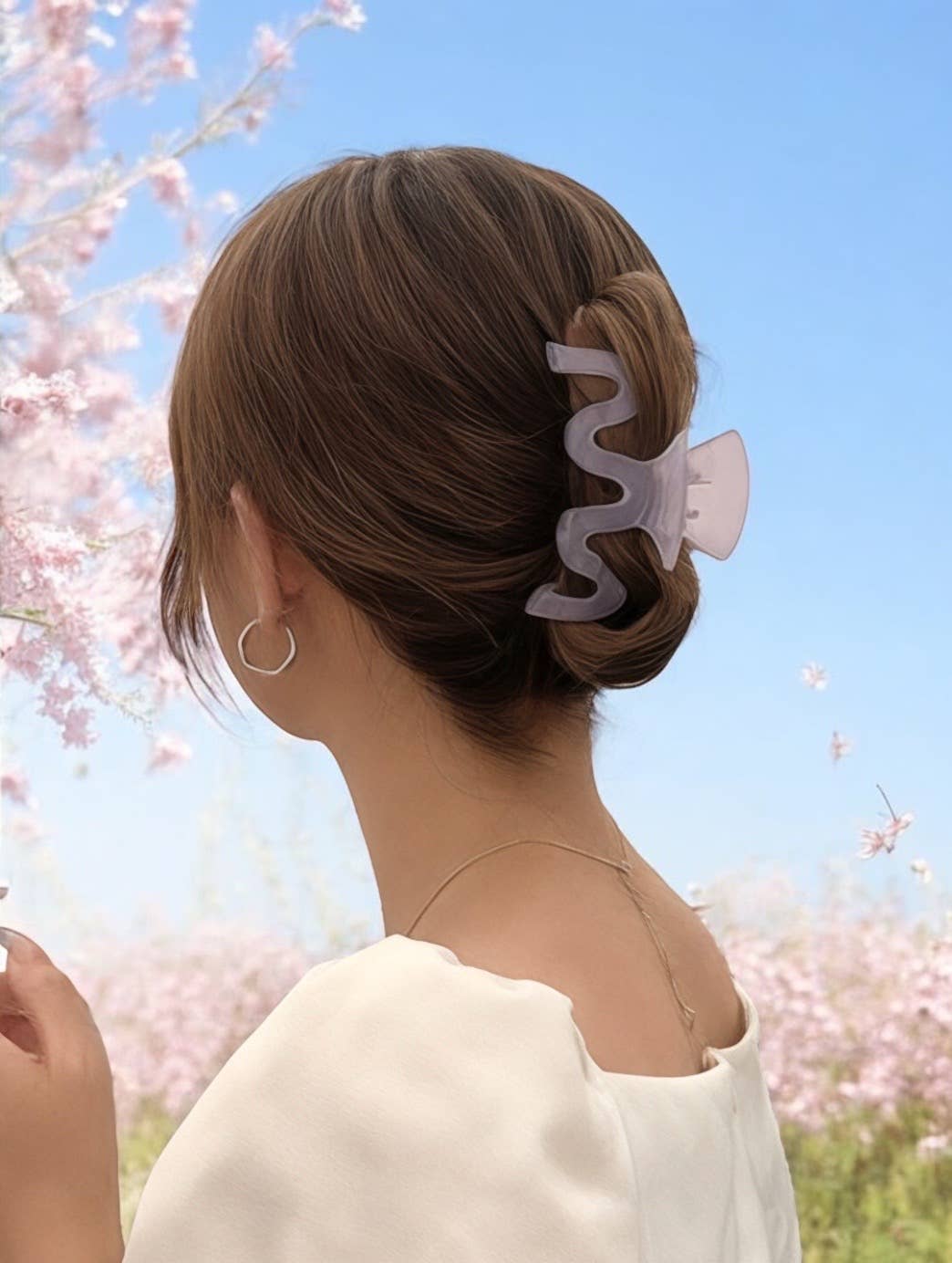 BYREN | ÉLINE L'ATELIER - Wholesale Hair Accessories Set - Women's - Wavy Hair Clip YH256