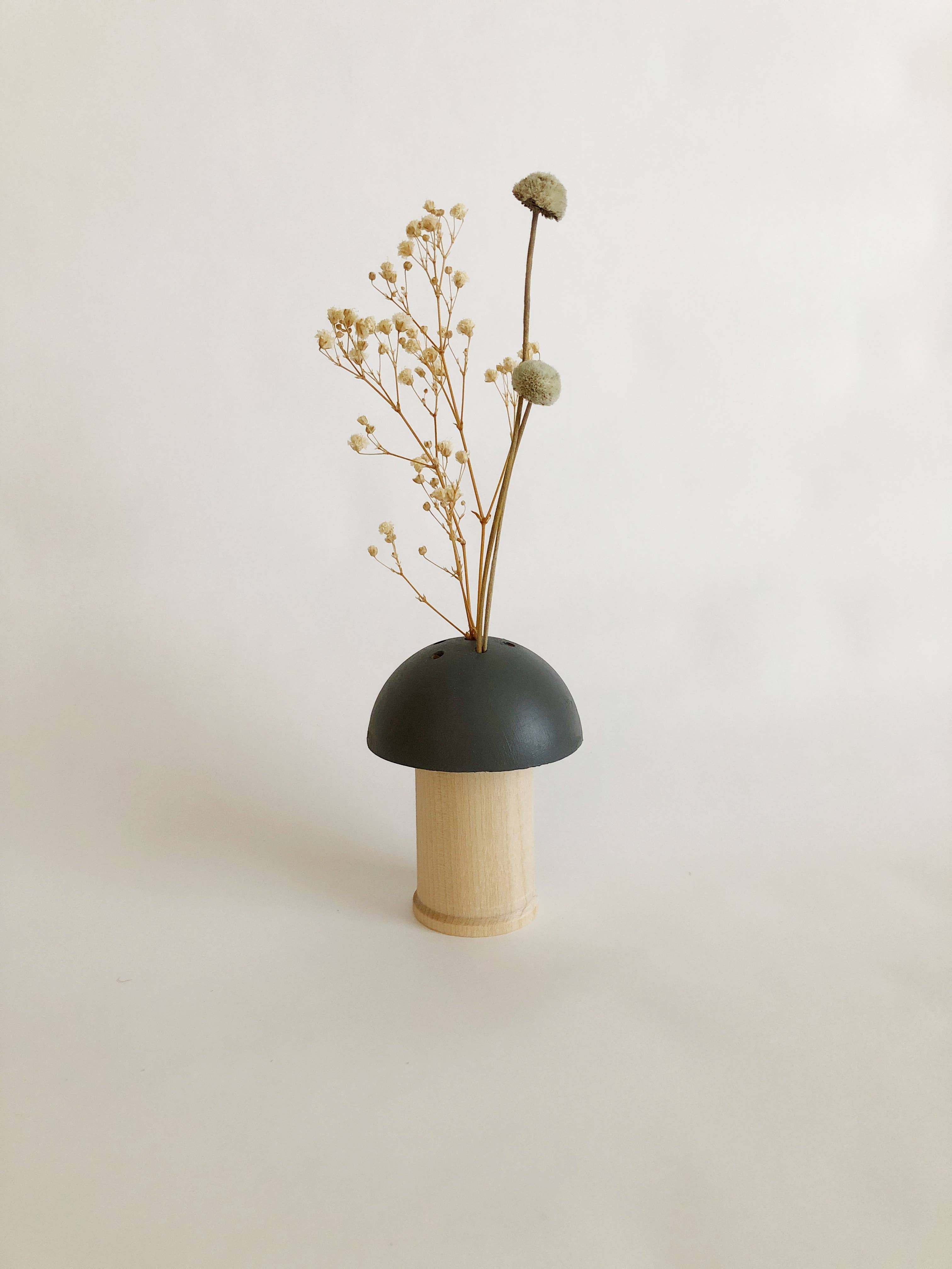 Stacy Wong - Wholesale Vase - Small Mushroom Dry Flower+ Ikebana Vase4