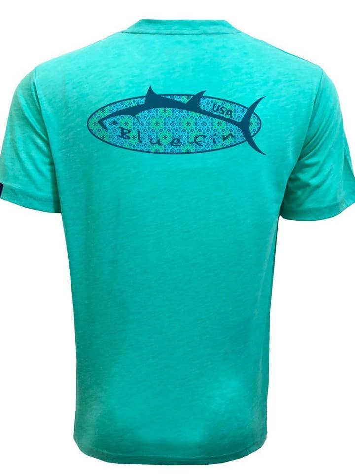 Deco Logo Kortärmad Tech Tee för wholesale av Bluefin USA