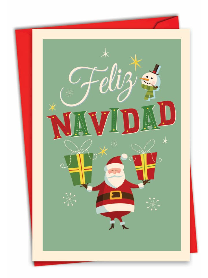 Carte de Noël - Noel espagnol pour la vente par NobleWorks