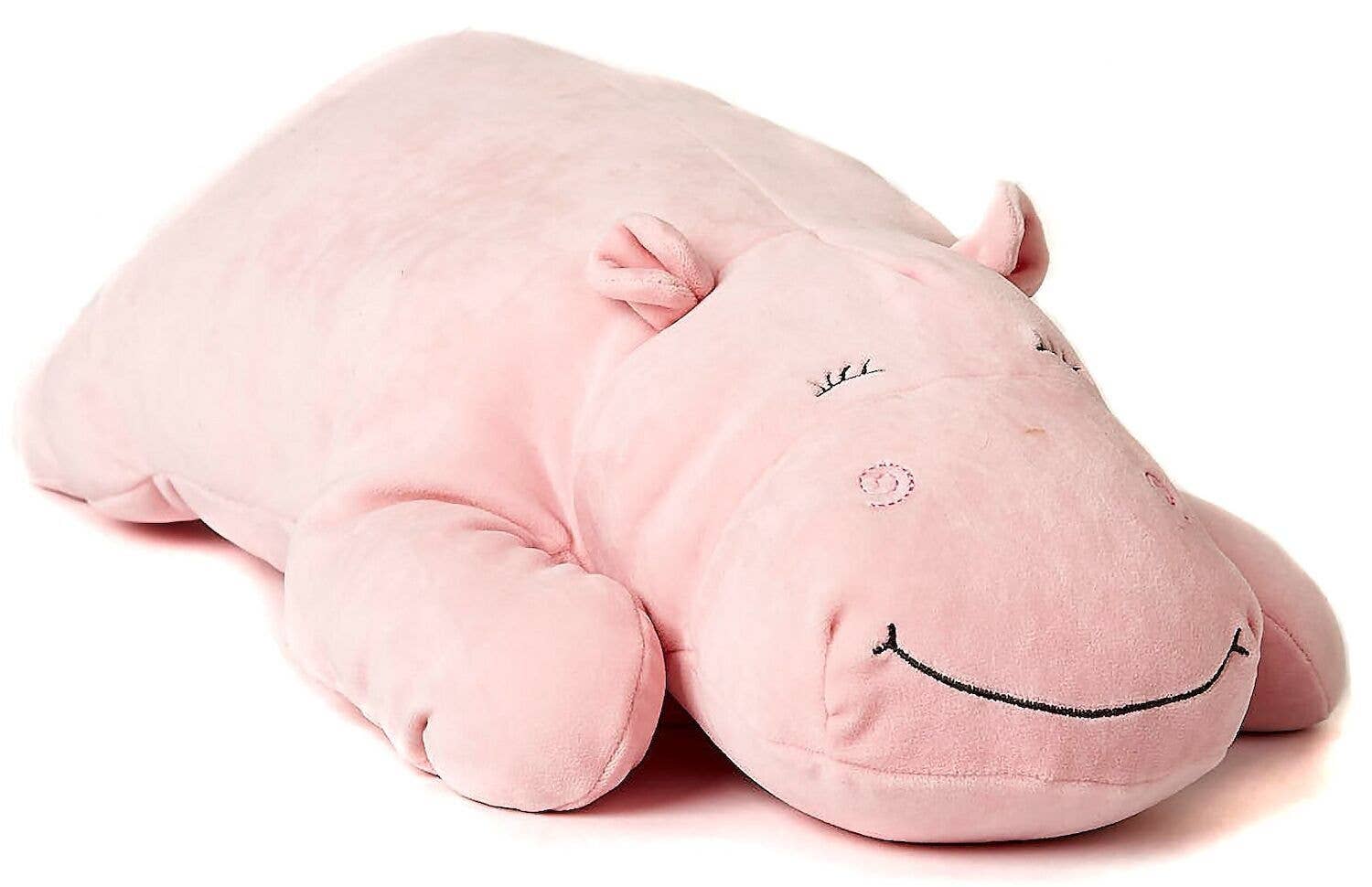 Uni Toys - Wholesale Stuffed/Plush Toy - Kids & Baby - Cushion - pink hippopotamus - ultra soft - cuddly/plush toy2