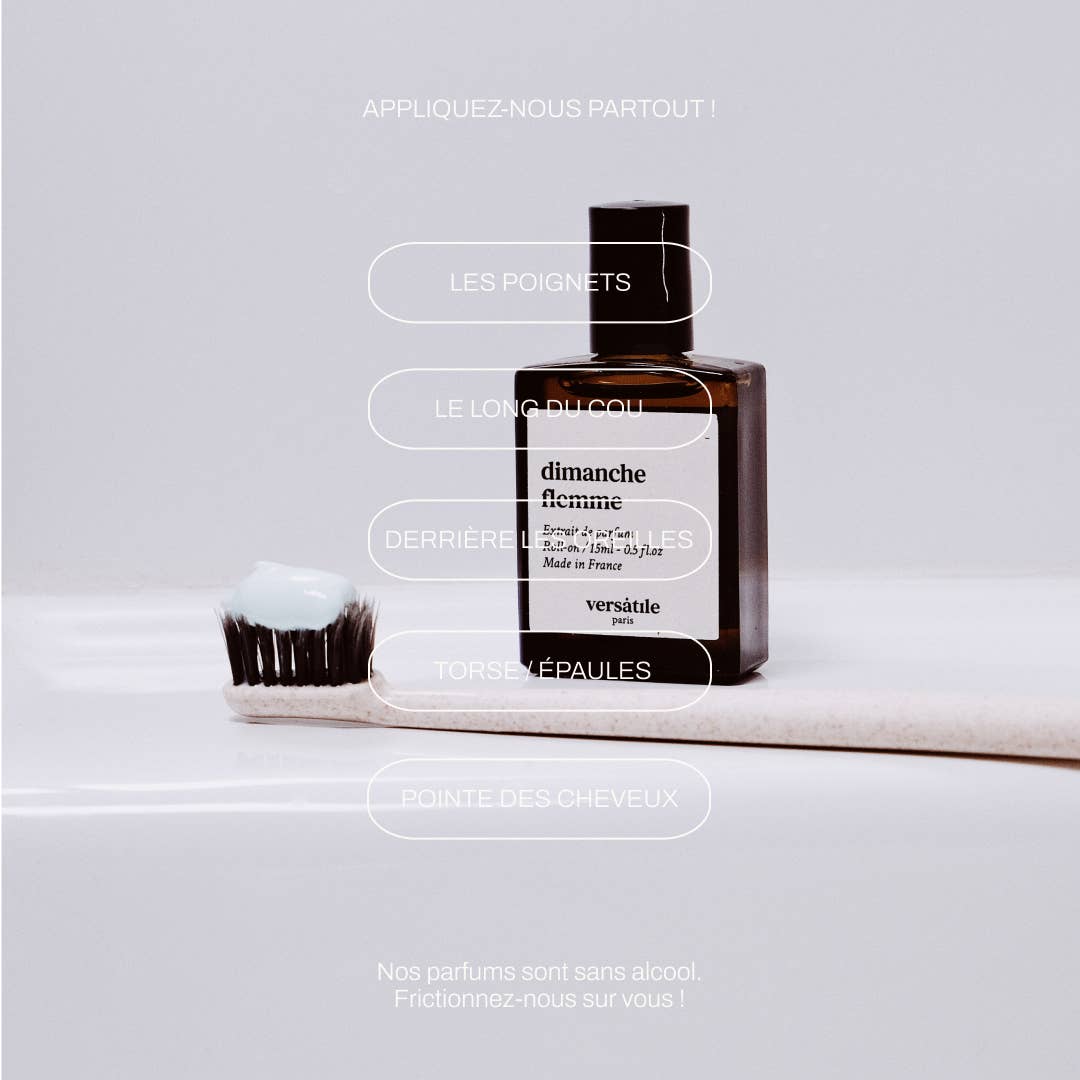 VERSATILE PARIS - Vente Parfums à bille - DIMANCHE FLEMME - EXTRAIT DE PARFUM3