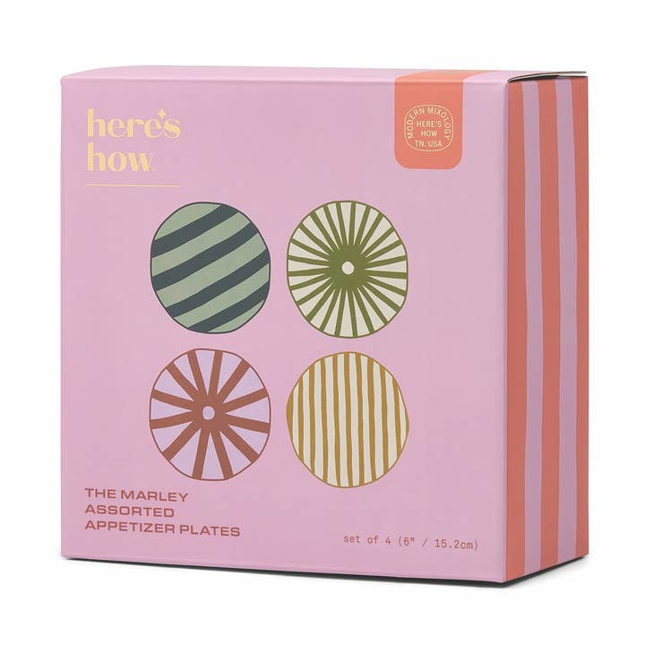 The Marley Set Of 4 Appetizer Plates for wholesale by Here's How