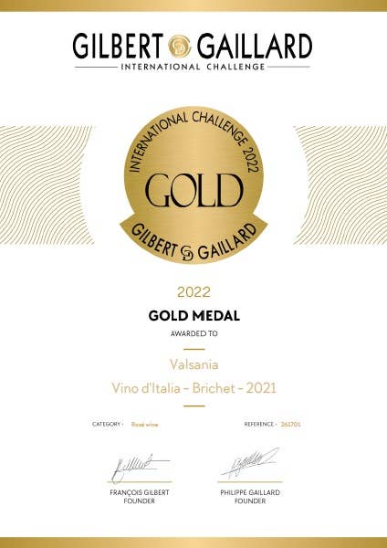 Chateau Valsania Vini Italia - Vendita all'ingrosso Vino rosso - BRICHET - vino dolce da aperitivo a bassa gradazione 6° vol.3