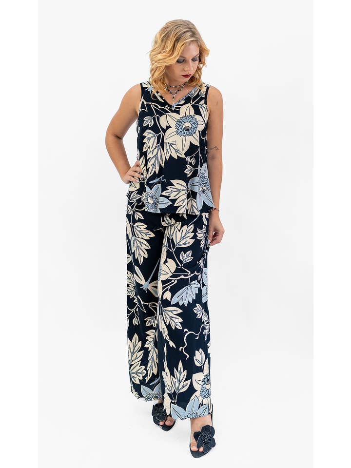 Balizen Direct from Bali - Wholesale Blouse - Women's - NEW | V-Neck Swing Top Rayon | Onyx2