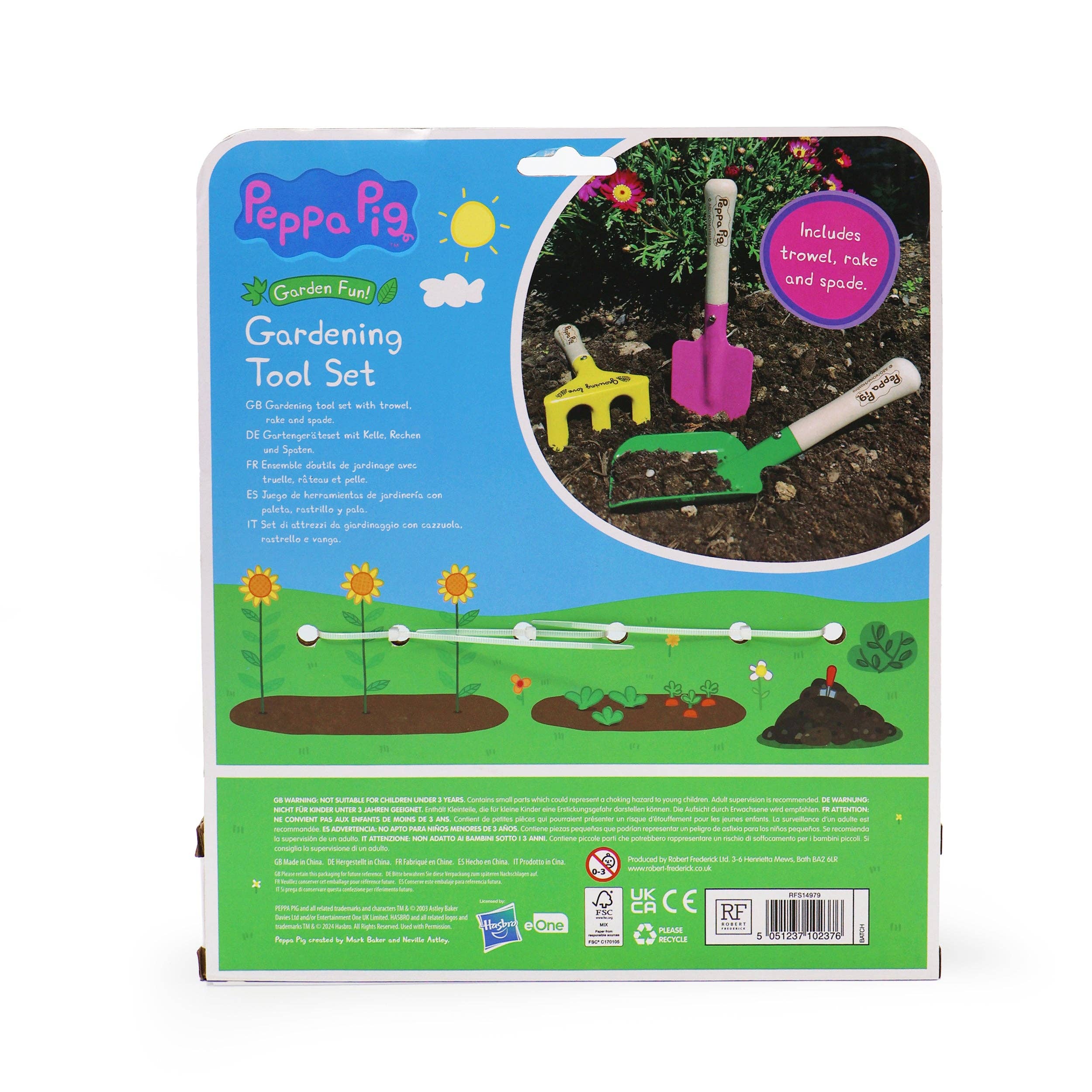 Robert Frederick Ltd – wholesale Toy set – Kids – Peppa Pig Children’s Gardening Tool Set5