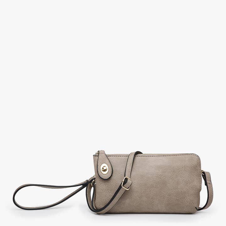 Jen & Co. - Venta al por mayor Bandolera - Mujer - M1818 Kendall bandolera/muñequera con cierre giratorio