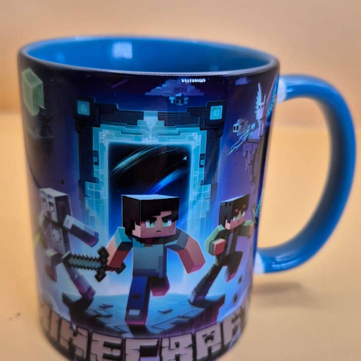 SubliMasterUK - Wholesale Coffee Mug - Minecraft-Themed Mugs – 20 Full-Color Designs! 11 oz sublimation mugs5