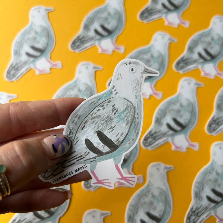 Graham The Pigeon Vinyl Sticker and other Purchase wholesale graham paint. Free returns & net 60 terms on Faire trending on Faire.