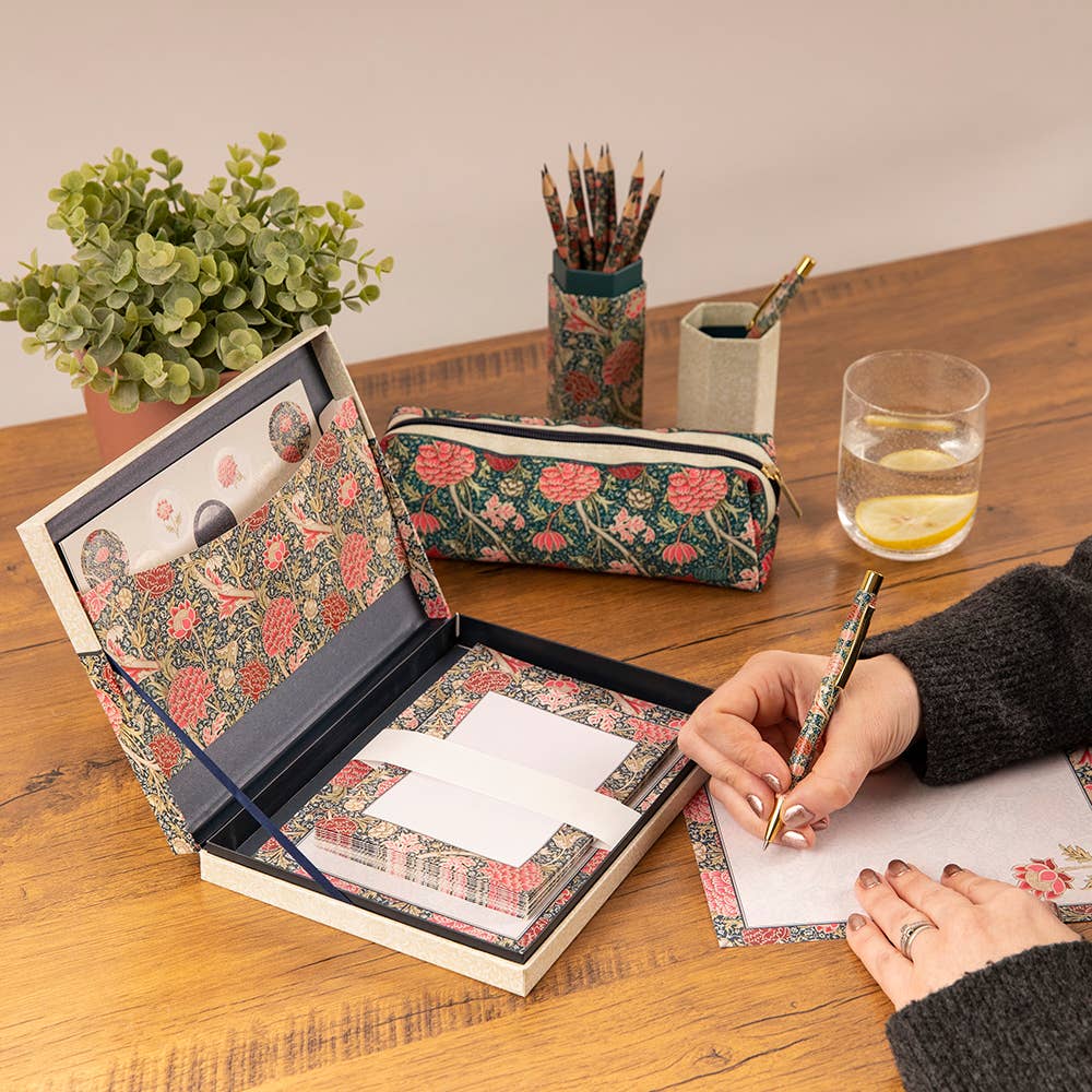 The Gifted Stationery Company - Wholesale Stationery/Notecard Set - Writing Set - William Morris - Cray4
