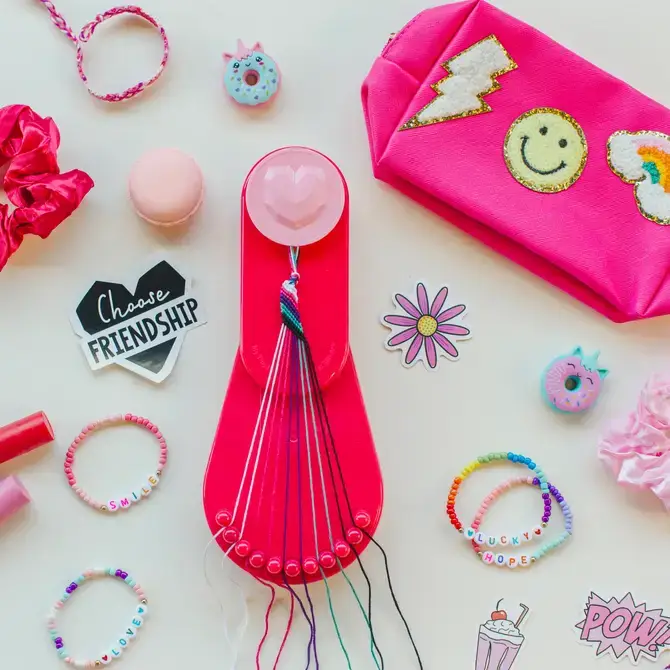 Choose Friendship - Wholesale DIY Jewelry - Kids - My Tiny Friendship Bracelet Maker Craft Kit - Gift for Girls9