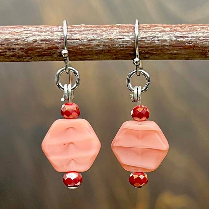 Pendientes ligeros con cuentas de vidrio para venta al por mayor de AAOTE