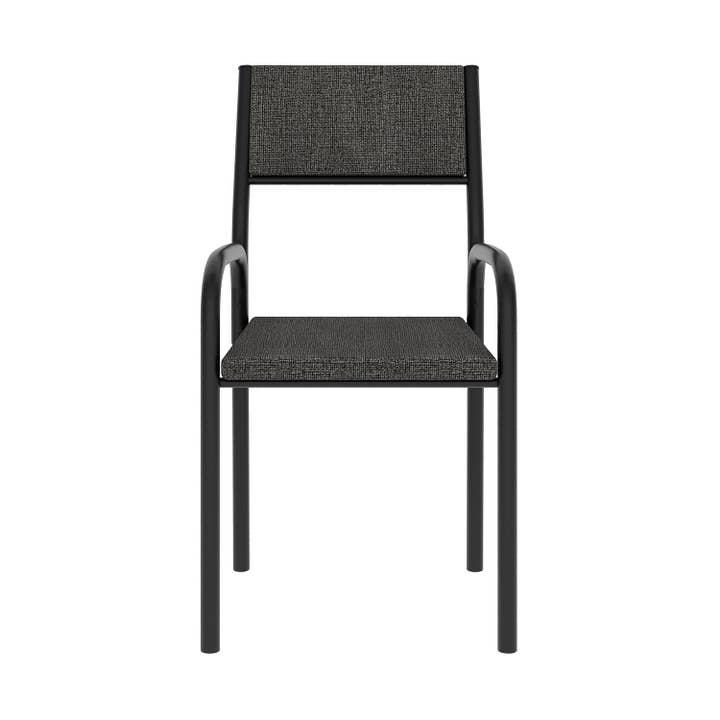 Black Office Visiting Chair with Metal Frame for wholesale on Faire5