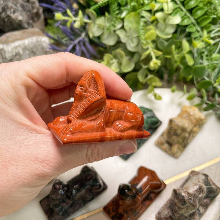 Copper Ashes – Pedra/cristal espiritual por atacado – Esfinge Cristal8