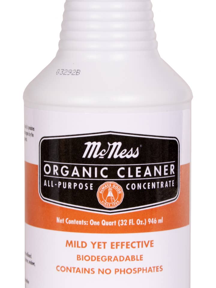 McNess Organic Detergente concentrato multiuso per la vendita all'ingrosso da parte di McNess Home Products/Sugar River Trading Co