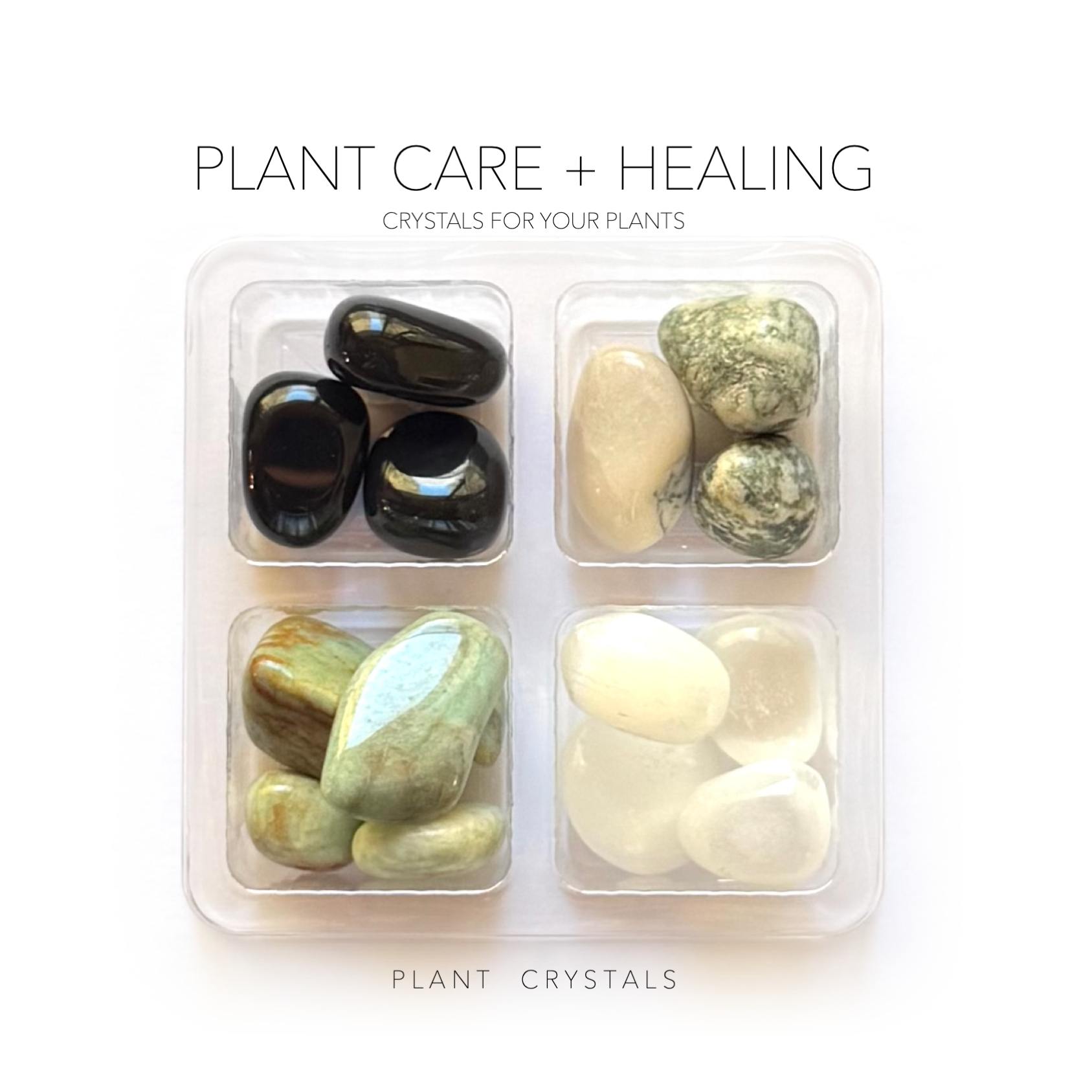 Crystal Grids – Engroshandel Spirituelle sten og krystaller – PLANTEPLEJE + HEALING SÆT - Krystaller til planter butiksgave10