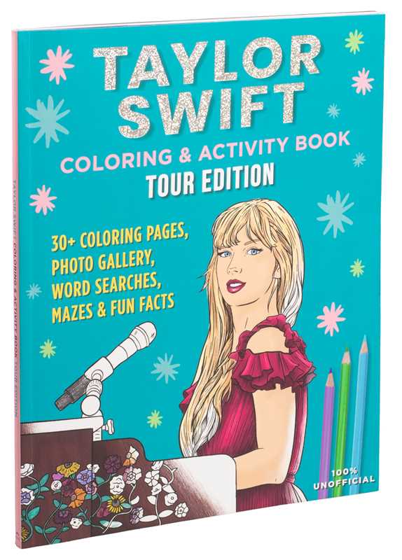 Simon & Schuster - Wholesale Coloring & Activity Book - Adult - Taylor Swift Coloring & Activity Book: Tour Edition by Editors of Thunder Bay Press1