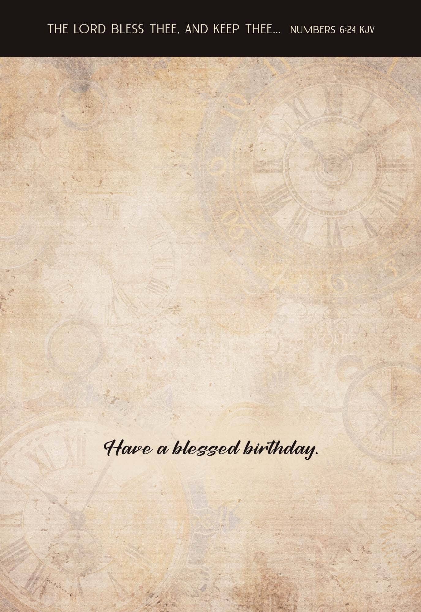 Crown Point Graphics - Wholesale Birthday Card - Vintage Blessings - Box of 12 Assorted Birthday Cards2