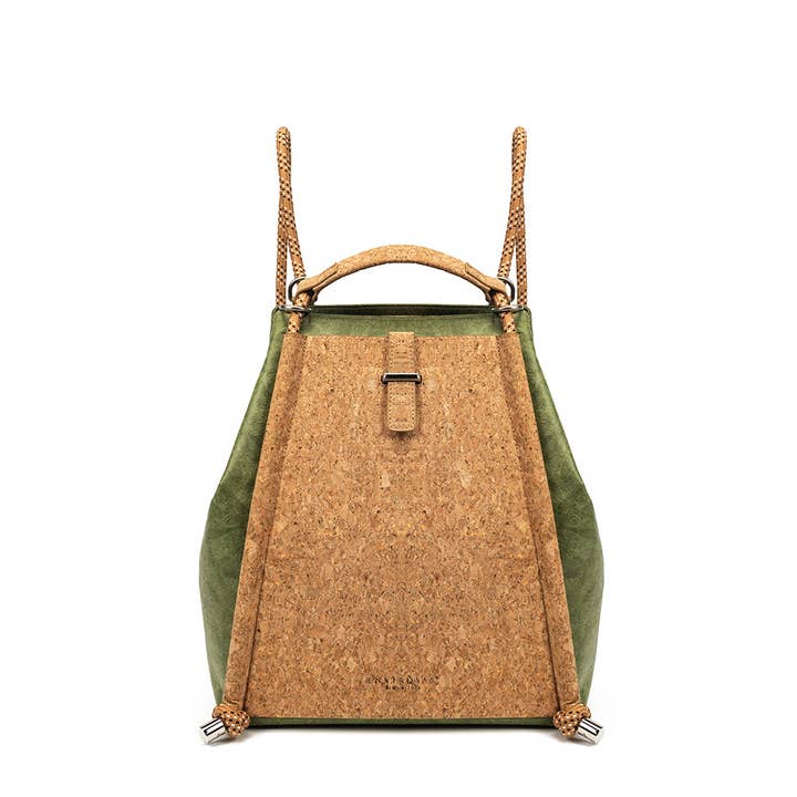 Envirosax - Wholesale Shoulder Bag - Women's - Envirosax Organic Cork Shoulder Bag – Extendable Backpack EN25124 | Eco-Friendly Travel Bag8