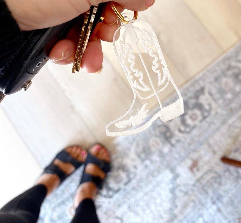 GoneWestDesigns - Wholesale Keychain - Women's - Cowboy Boot Keychain3