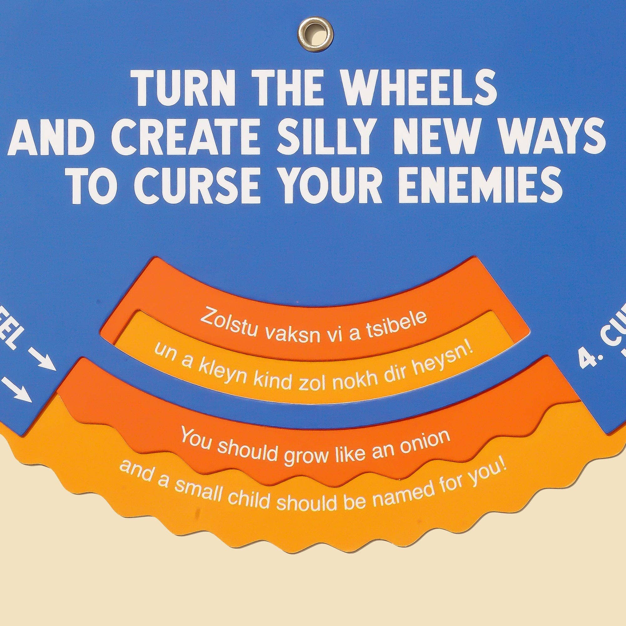 Dissent Pins - Wholesale Brain Game - Adult - Yiddish Curse Generator2