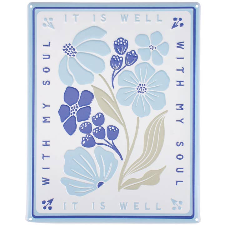 It Is Well With My Soul Wall Decor for wholesale by Primitives by Kathy