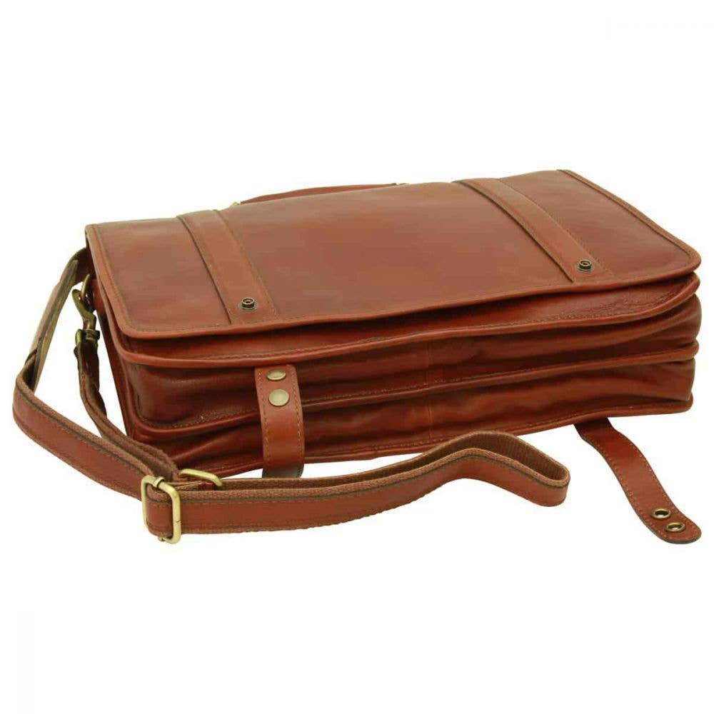 Old Angler Firenze - Wholesale Briefcase - Unisex - Calfskin Nappa Leather Briefcase7