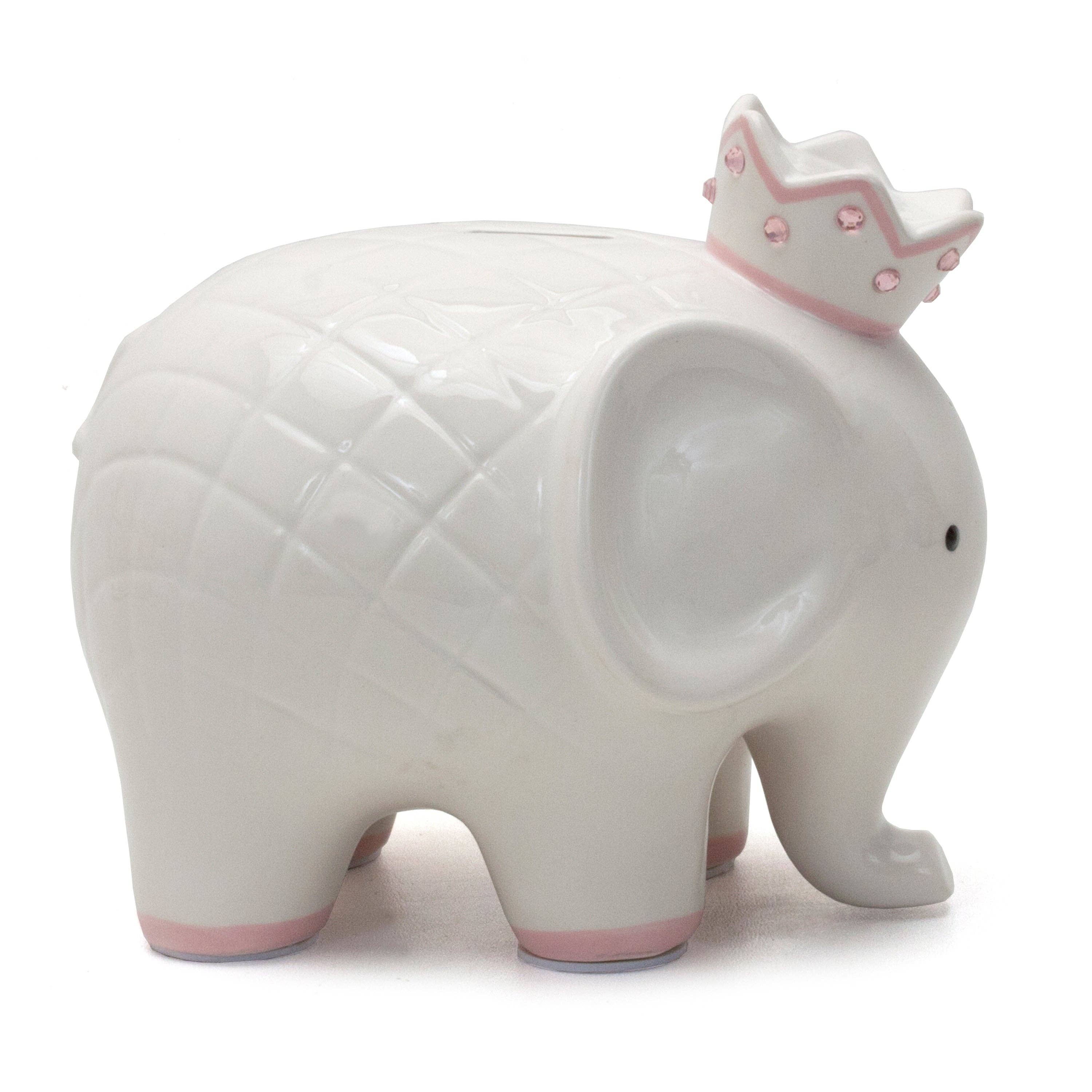 Child To Cherish® - Venta al por mayor Huchas - Niños y bebés - Coco Elefante Banco Rosa3