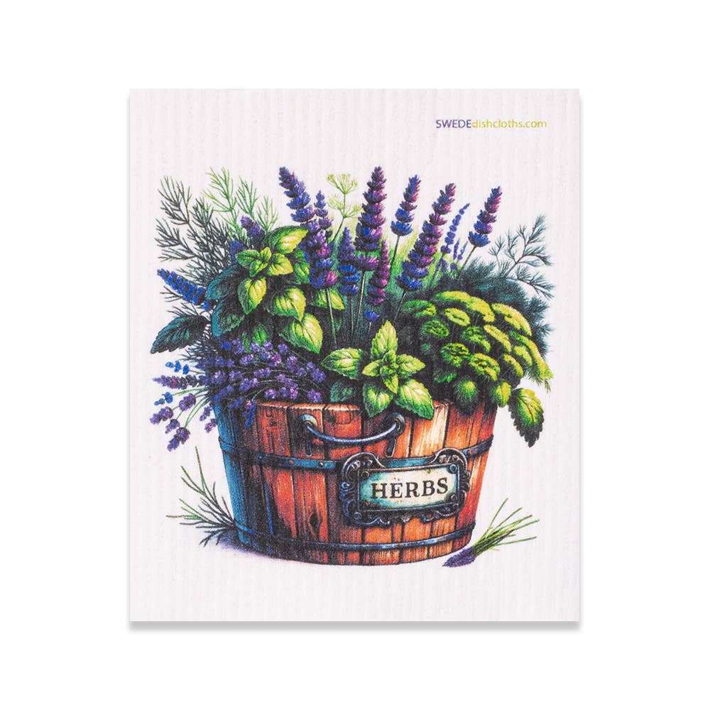 SWEDEdishcloths - Vendita all'ingrosso Strofinaccio da cucina - Erbe svedesi per strofinacci - Erbe in vaso