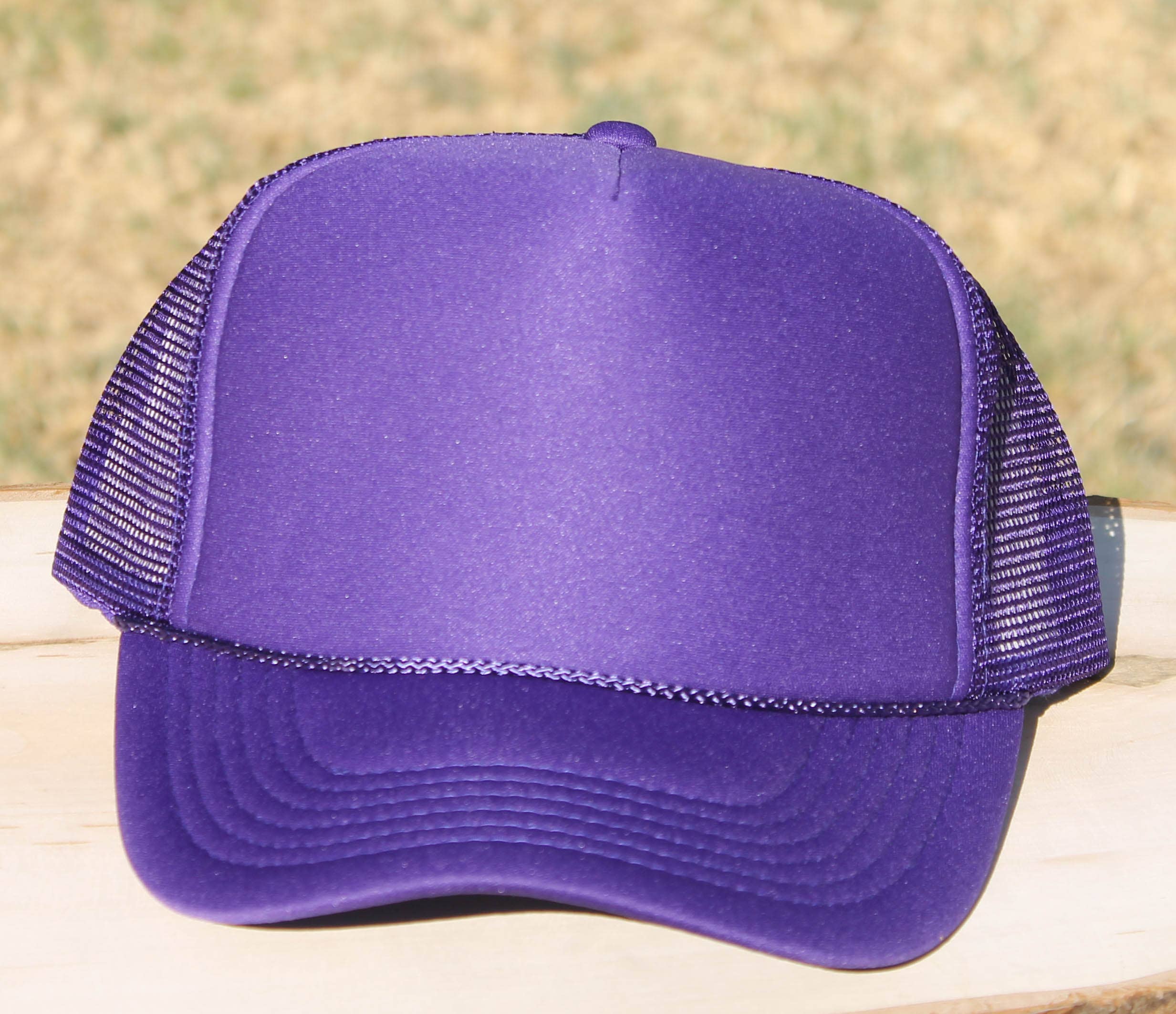 Hillside Threads Wholesale - Wholesale Trucker Hat - Women's - Sideline Sparkle Glittery Embroidered Trucker Hat- Customize2