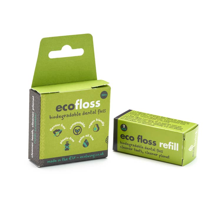 ecoLiving - Vendita all'ingrosso Filo interdentale - Eco Floss - Filo interdentale Vegano Vegano