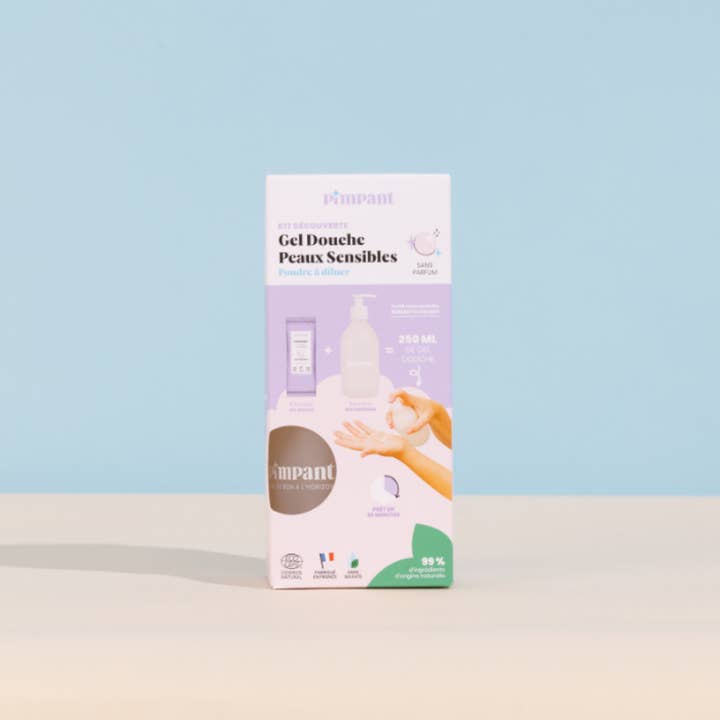 Discovery Kit Shower Gel for Sensitive Skin for wholesale by PIMPANT