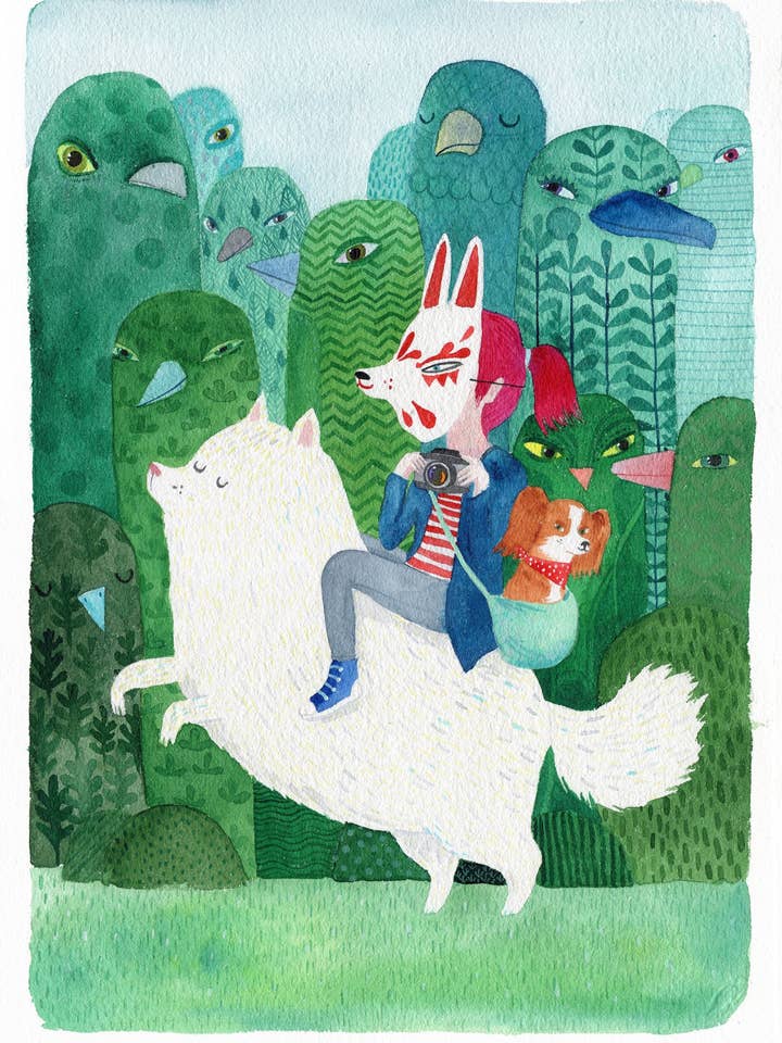 Stampa Green Hills per la vendita all'ingrosso da parte di Surfing Sloth