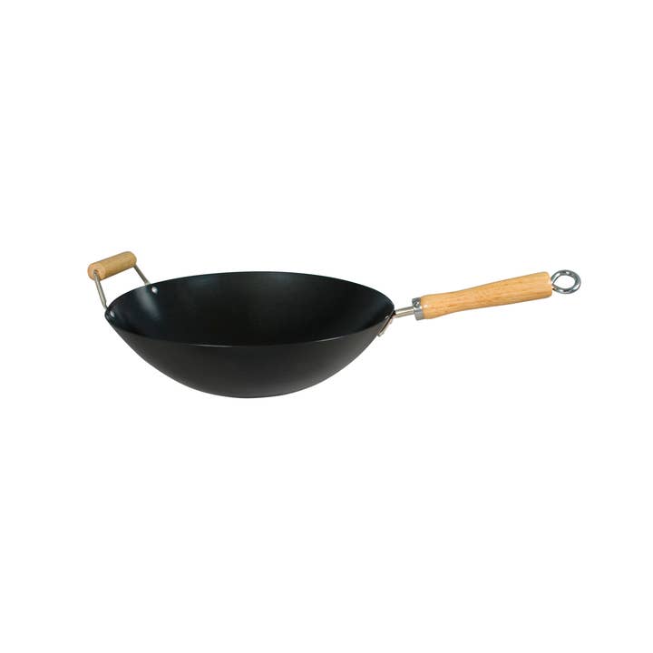 DEXAM CARBON STEEL Wok 14" Non-Stick for wholesale by Port-Style Enterprises Inc.
