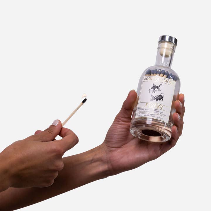 Zodiaque Moon - Wholesale Matches - Pisces Extra Long Safety Matches