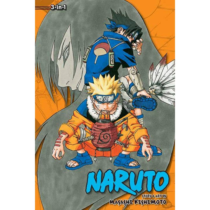 Naruto (3-in-1 Edition), Vol. 3 by Masashi Kishimoto for wholesale by Simon & Schuster