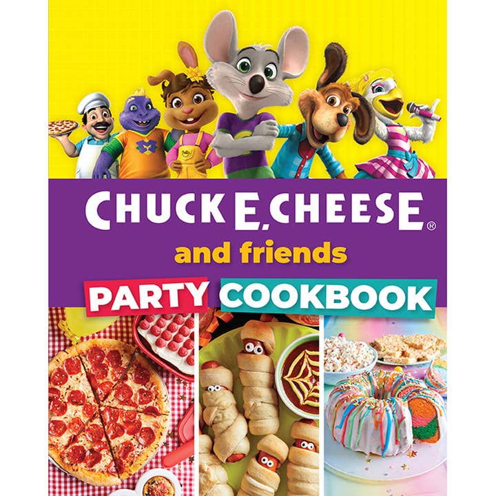Chuck E. Cheese and Friends Party Cookbook for wholesale by Insight Editions - #1 Pop Culture Publisher