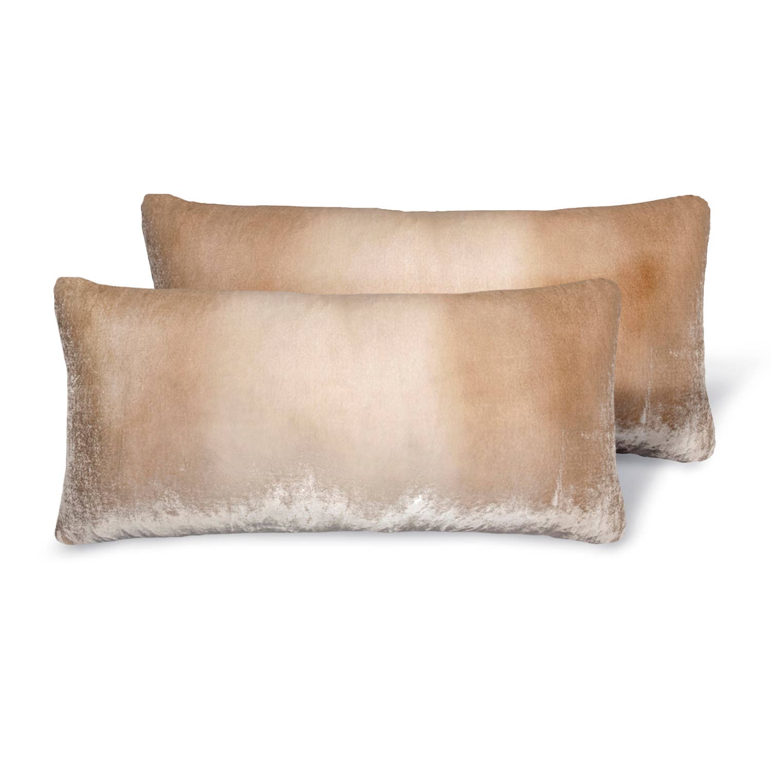 Ombre Silver Decorative Pillow by Kevin O'Brien