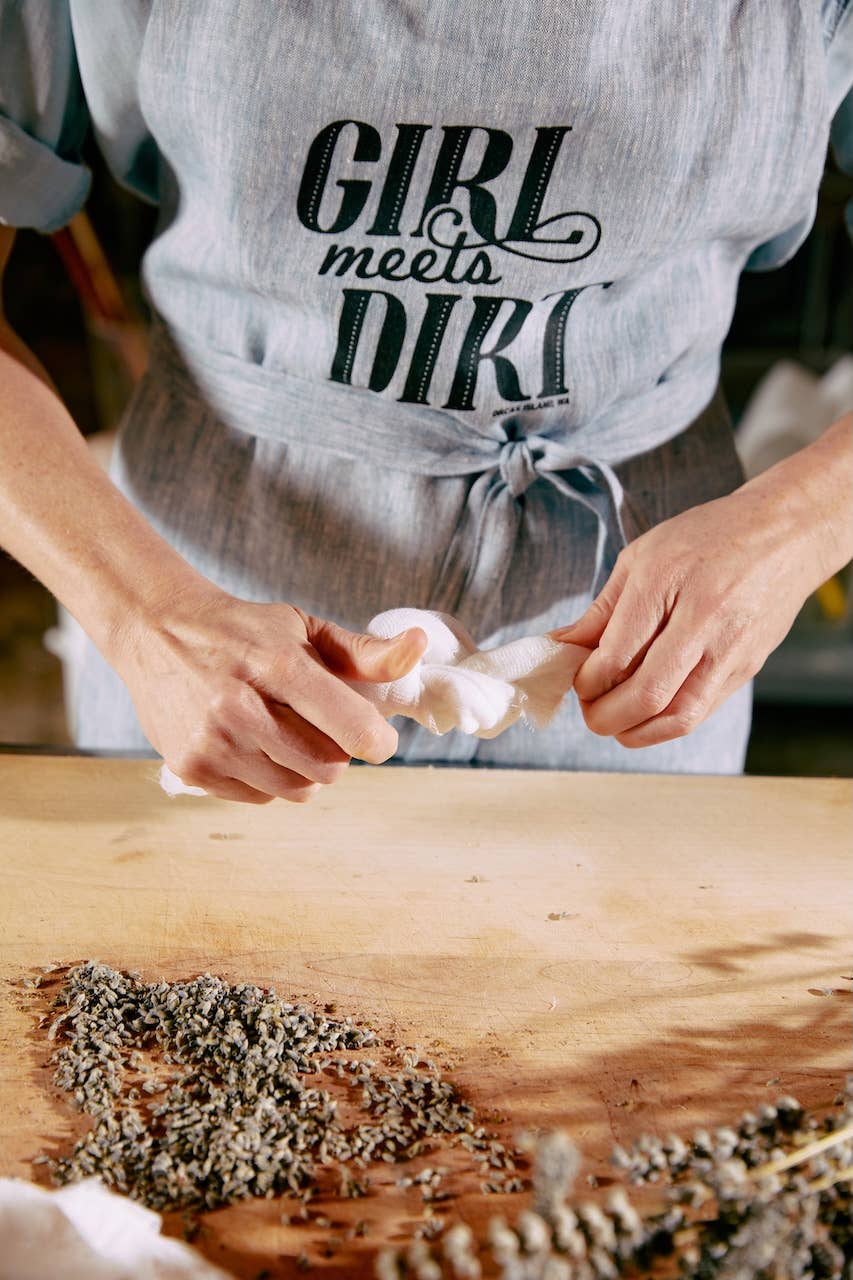 Girl Meets Dirt - Vente Conserve de fruits - Rhubarbe Lavande Cuillère Conserver 7.75oz7