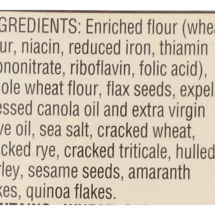 Everyday Supply Co - Wholesale Crackers - LA PANZANELLA CROCCANTINI MULTIGRN MINI - Case of 122