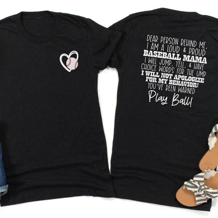 Kære Person Behind Me Baseball Kortærmet for engroshandel hos Dockery Corporation