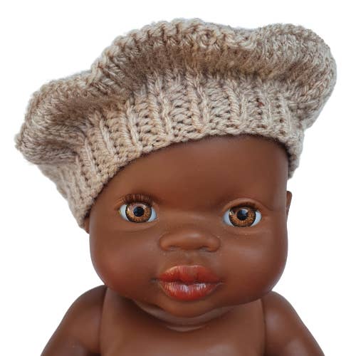 Beige Wool Berret for wholesale by Maman Poule et Papa Coq