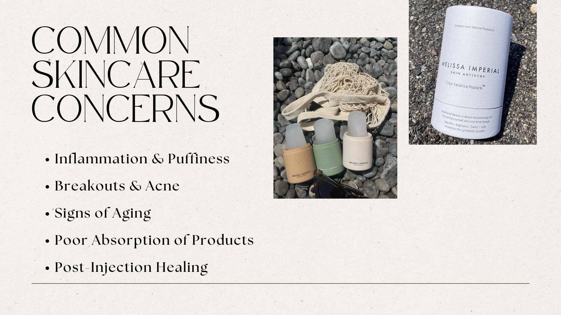 Ivoire Ivory Cryo Facial Ice Pop – Outil Cryo Approuvé par les Spas en vente sur Faire11